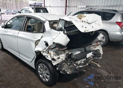 2017 Hyundai Accent Se z USA, uszkodzony, nr VIN KMHCT4AE8HU289053